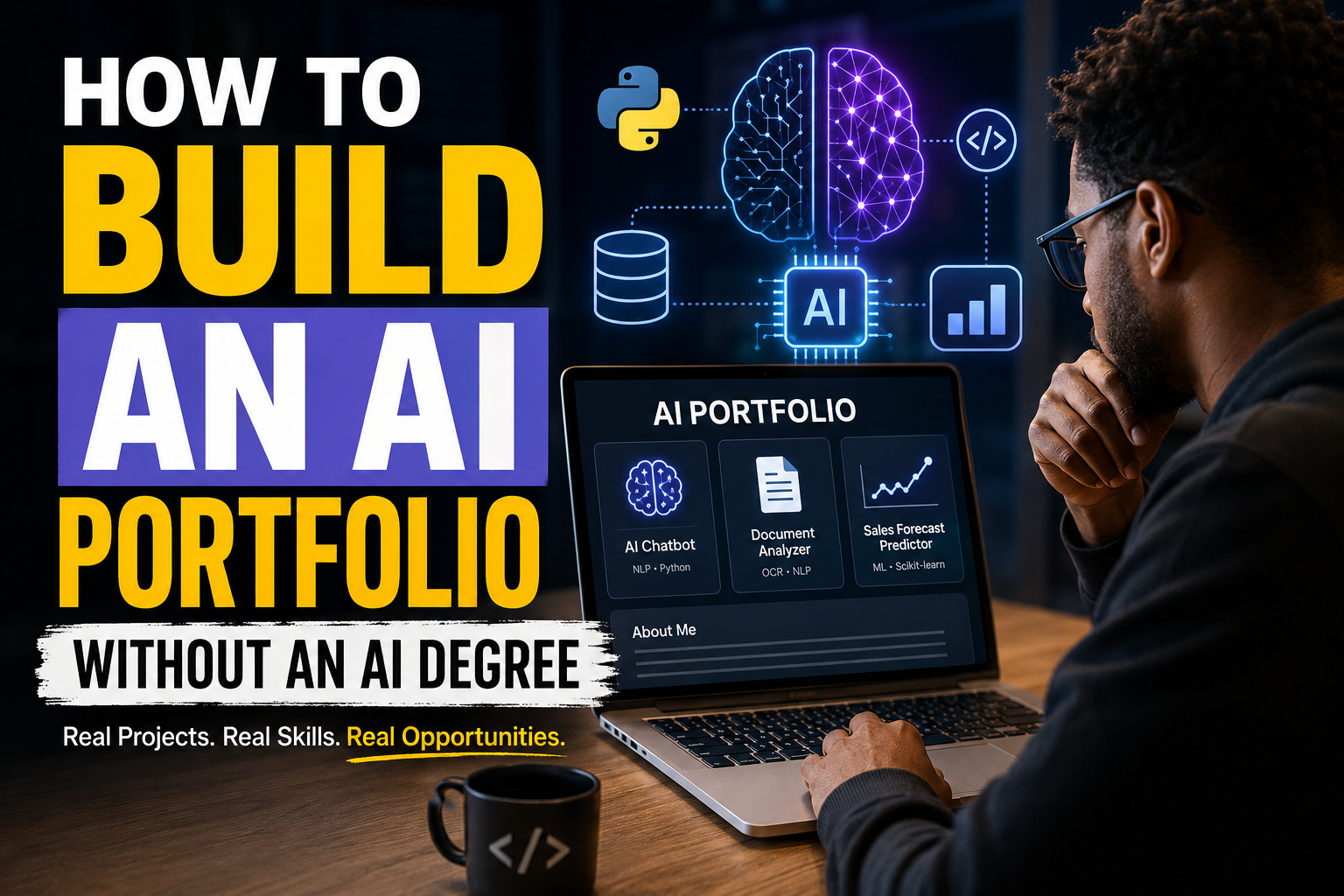 How to Build an AI Portfolio Without an AI Degree